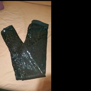 Sexy sequin leggings
