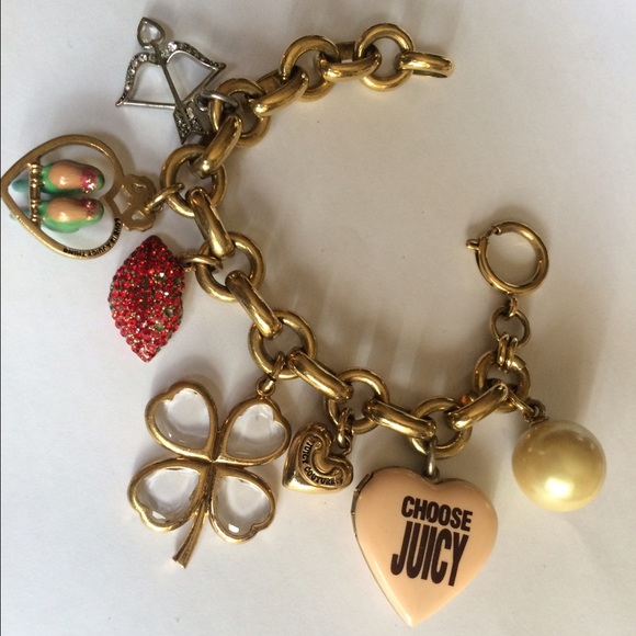 Authentic Juicy Couture charm bracelet!