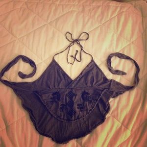 Urban outfitters gray halter top