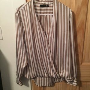 apt 9 wrap blouse
