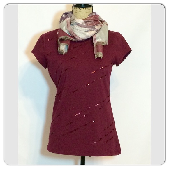 Ann Taylor Factory Embellished Top