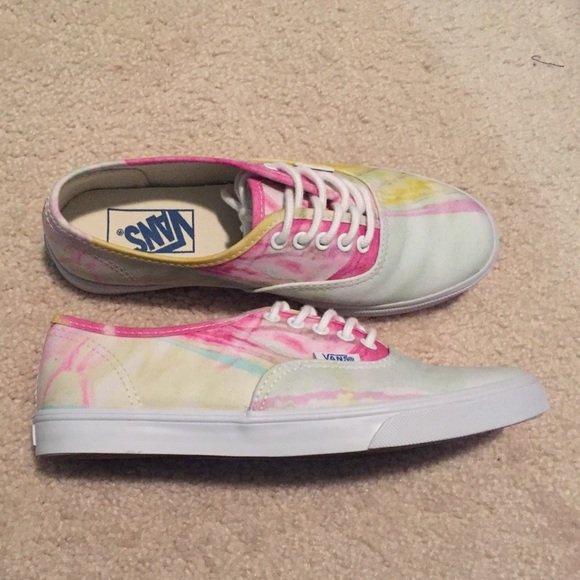 Marbled Pastel Vans Lo-Pro's - Picture 2 of 4