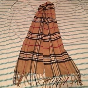 NWOT!  Plaid long scarf