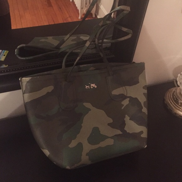 Coach Taxi in Camo Leather