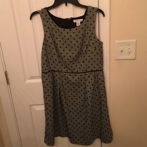Liz Claiborne polka dot dress