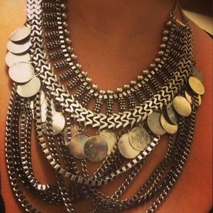 Silver Tone Necklace