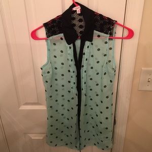 Sheer Candies tank top