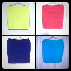 Bundle of Bright skirts