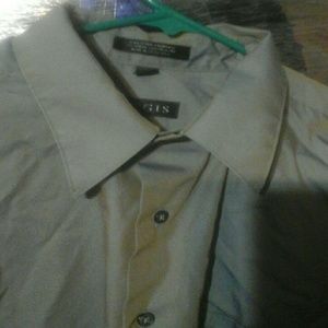 REGIS  IRIDESCENT CHAMBRAY   men's  shirt