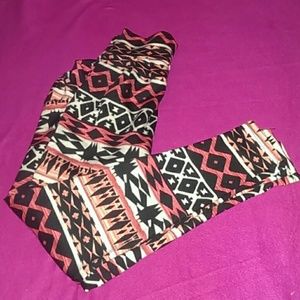 Tribal Print Leggings