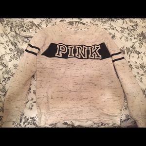 PINK grey sweatshirt