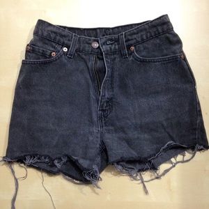 Levi's 512 Cutoff Shorts