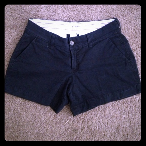5 inch shorts . 2 pairs bundle. Beige + black
