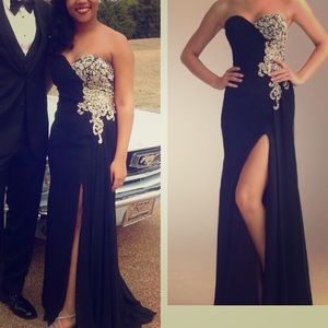 Beautiful Black Prom Dress SIZE 10
