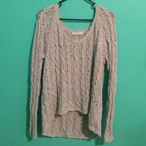 Grey oversized sweater