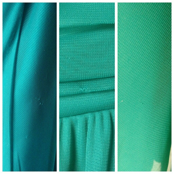 Beautiful Teal Strapless Party Dress - Picture 2 of 4