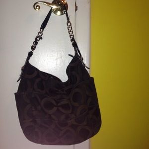 BLACK COACH HANDBAG