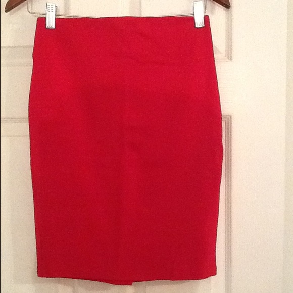 Bodycon Red Zara skirt