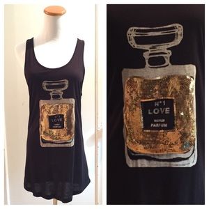 Perfume bottle tank