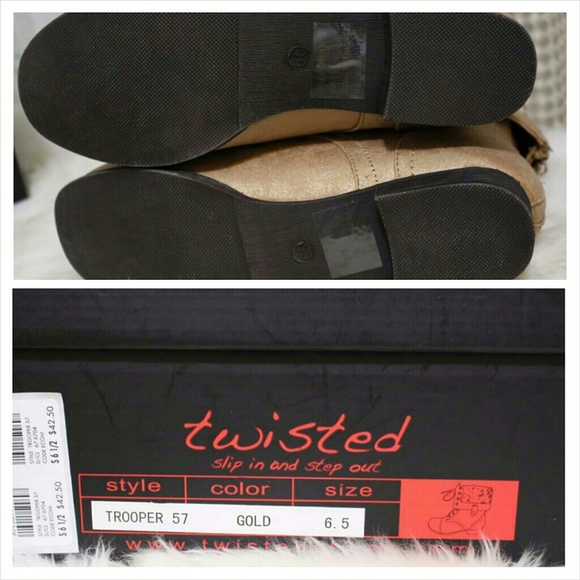 🚫*SOLD* Combat Boots🚫 - Picture 4 of 4