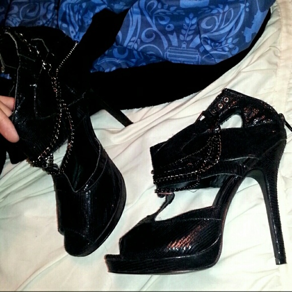 SEXY leather heels