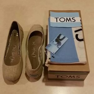 TOMS Ballet Flat, natural