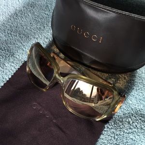 !! RESERVED!! Gucci Bamboo Horsebit Sunglasses