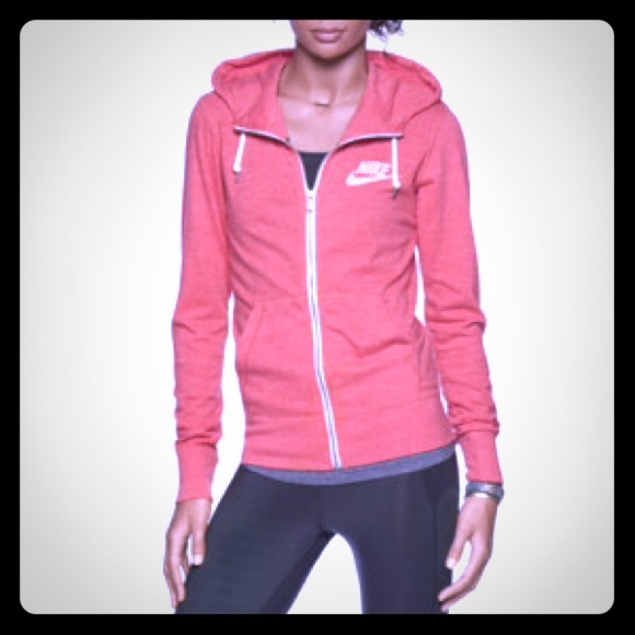 Nike gym vintage full zip women's hoodie