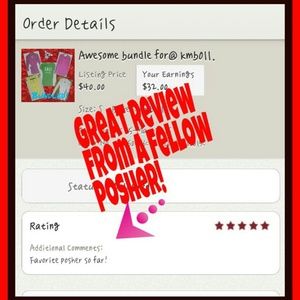 Great review from a fellow posher!