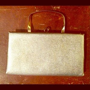 Vintage solid gold handbag