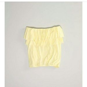 🔶yellow tube top🔶