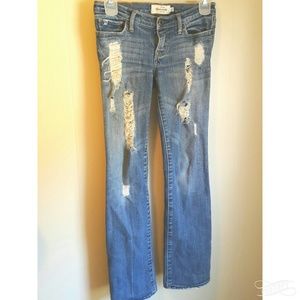 ❌SOLD Bundled❌Distressed Abercrombie Jeans