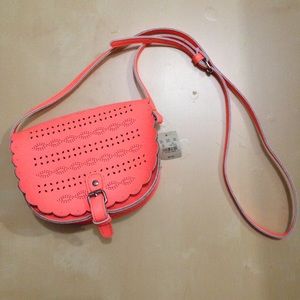 AEO coral crossbody bag
