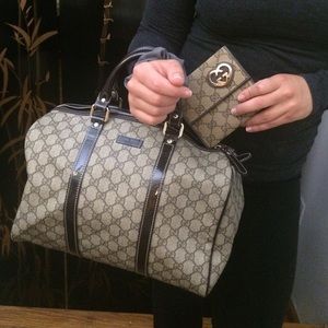 Gucci handbag and wallet