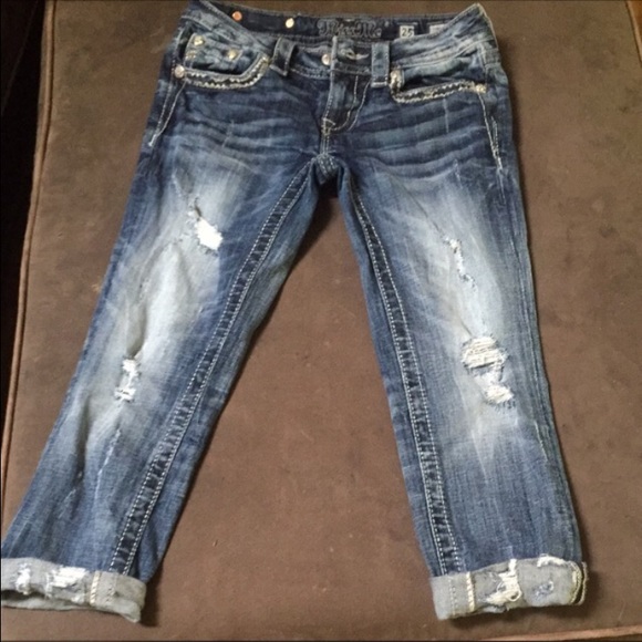 Miss me capris size 25