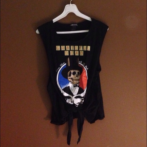 Greatful dead crop top