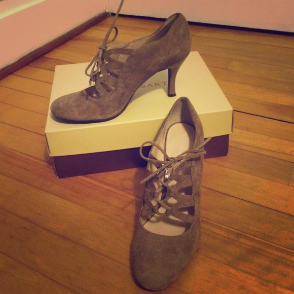 Franco Sarto suede booties