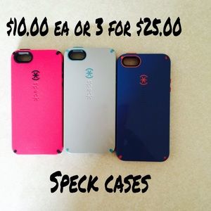 iPhone 5s Speck cases 💪