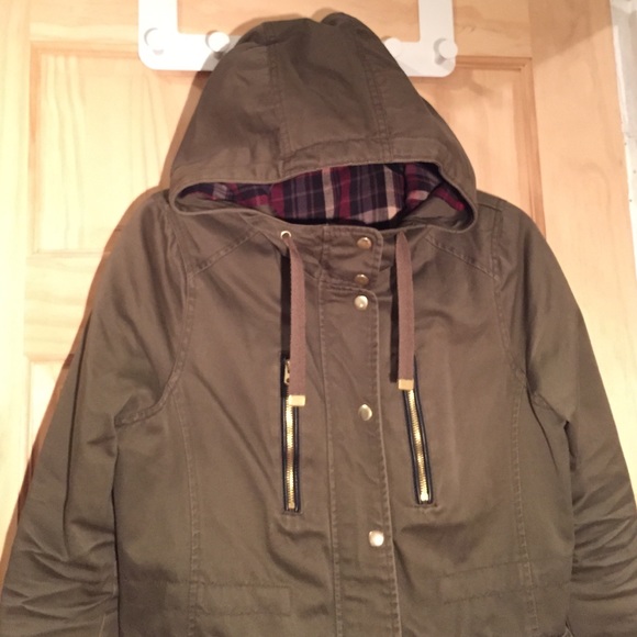 Army green jacket from top shop