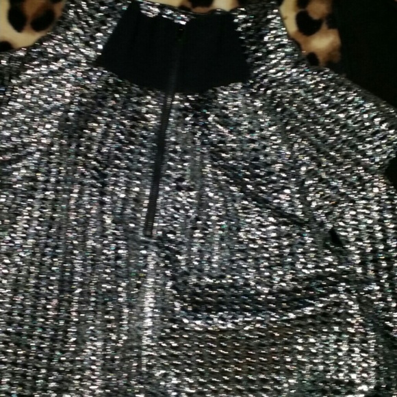 Nwot high silver skirt