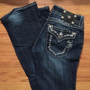 💋Miss Me bootcut jeans size 27/33💋