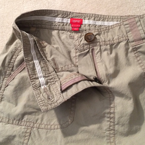 Esprit khaki skirt - Picture 3 of 4