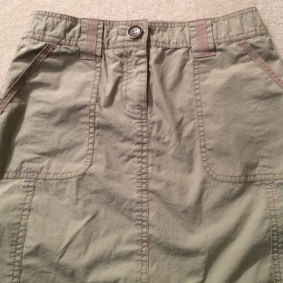 Esprit khaki skirt - Picture 4 of 4