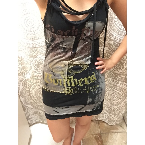 Salvage Tank Tunic (black)