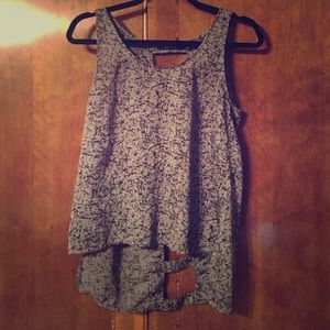 Cut out grey top