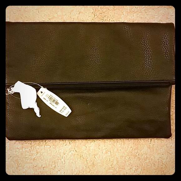 Victoria Secret Leather Clutch - Picture 1 of 3