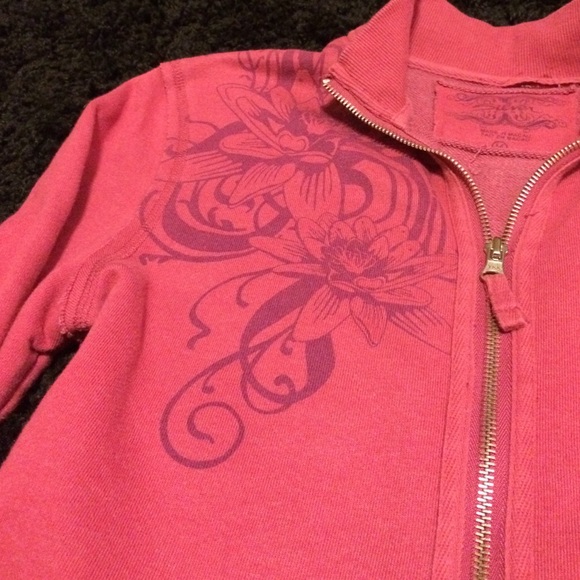 Silver jeans zippered jacket medium!!