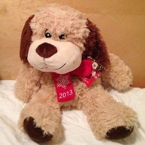 Luv-A-Pet Chance 2013 Collectible Plush Brown Dog