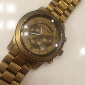 Michael Kors Limited edition antique gold watch