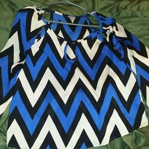 Chevron blouse
